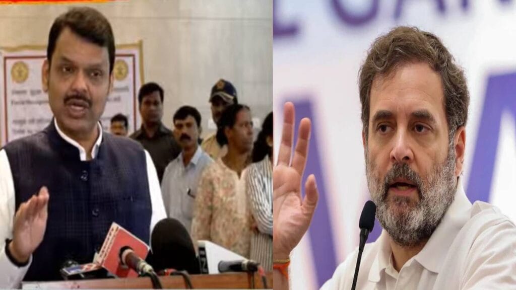 परदेशातून देशाविरोधात आरोप करणाऱ्यांवर फडणवीसांचा निशाणा 1 परदेशातून देशाविरोधात आरोप करणाऱ्यांवर फडणवीसांचा निशाणा काँग्रेसचे नेते राहुल गांधी सध्या अमेरिकेत दौऱ्यावर आहेत. तेथे स्थानिक उद्योजक आणि भारतीय प्रवाशांशी संवाद साधताना त्यांनी भारतीय निवडणूक प्रक्रियेवर गंभीर प्रश्न उपस्थित केले. त्यांच्या म्हणण्यानुसार, महाराष्ट्र विधानसभा निवडणुकीदरम्यान वेळ संपल्यानंतरही मतदान सुरू होते आणि संपूर्ण माहिती निवडणूक आयोगाने उघड केलेली नाही. या वक्तव्यावर मुख्यमंत्री देवेंद्र फडणवीस यांनी जोरदार प्रतिक्रिया दिली आहे.