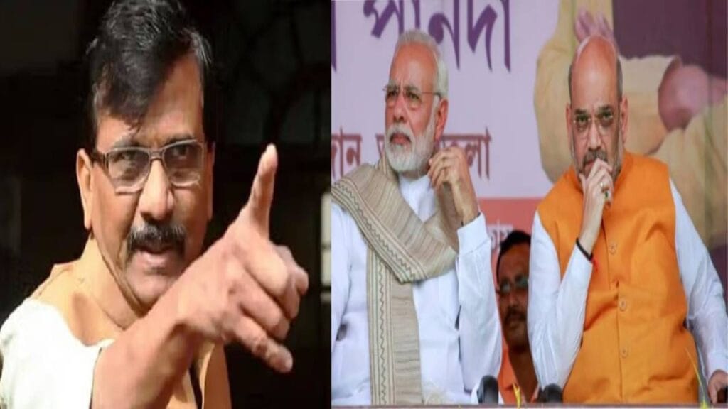 संजय राऊत यांच्या नव्या पुस्तकातील दावे; भाजप-शिवसेना युती तुटण्यामागे अमित शाह? 1 संजय राऊत यांच्या नव्या पुस्तकातील दावे; भाजप-शिवसेना युती तुटण्यामागे अमित शाह? शिवसेना (ठाकरे गट) पक्षाचे ज्येष्ठ नेते आणि खासदार संजय राऊत यांचे नवे पुस्तक ‘नरकातला स्वर्ग’ सध्या चर्चेचा केंद्रबिंदू ठरत आहे. या पुस्तकाचे अधिकृत प्रकाशन मुंबईतील रविंद्र नाट्य मंदिर येथे आज संध्याकाळी होणार असले, तरी त्याआधीच यातील काही भाग प्रसारमाध्यमांमधून समोर येत असून, त्यामुळे महाराष्ट्राच्या राजकीय वर्तुळात खळबळ माजली आहे.